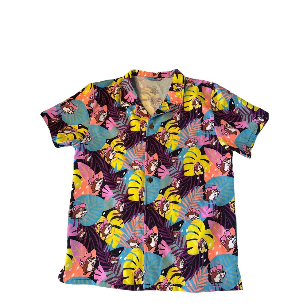 BUC-EES camp shirt - youth XL, YXL